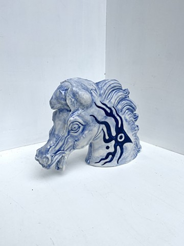 Tribal Horse Head 