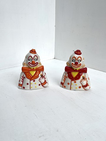 Clowns Orange and Red