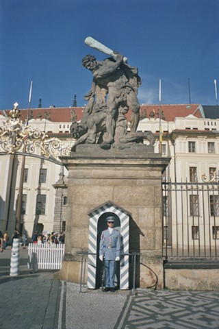 Guard in Prague