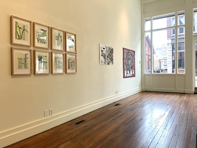 Install shot of QUIXOTIC MEDIUM LINE