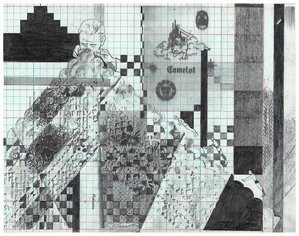 Works on gridded and ledger PAPER