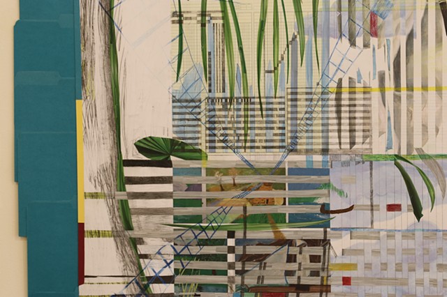 Stained grasses churched in the Quixote parallel (Detail)