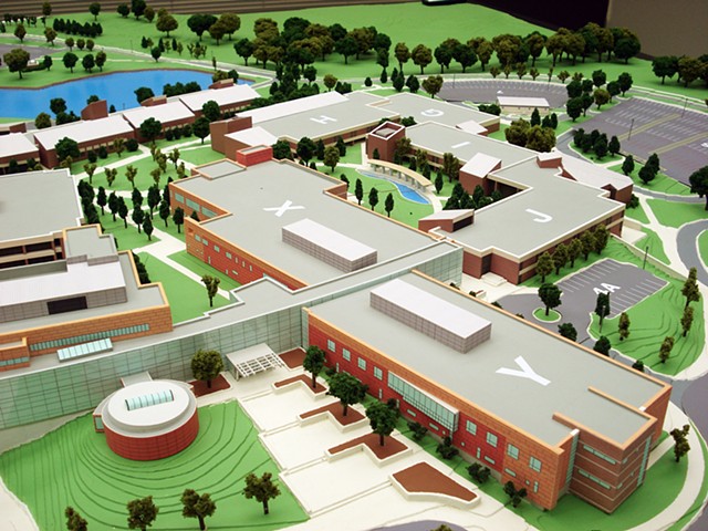 Harper Junior College Campus Model