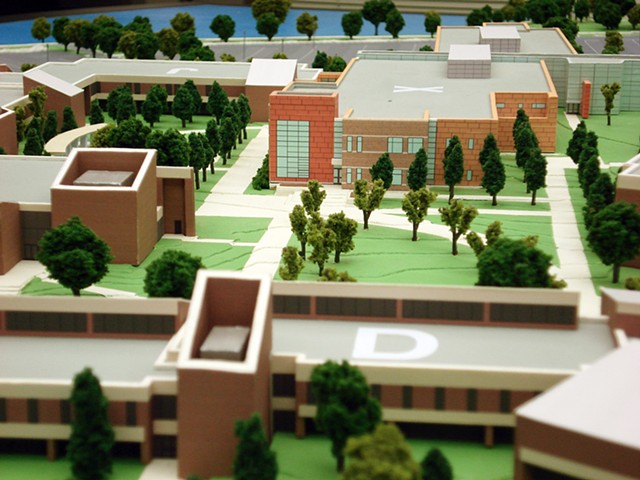 Harper Junior College Campus Model