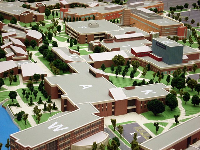 Harper Junior College Campus Model