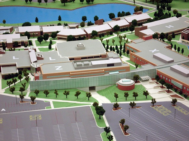 Harper Junior College Campus Model