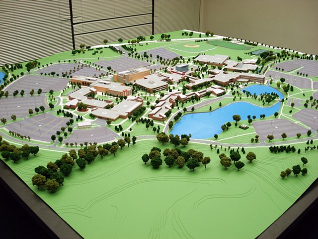 Harper Junior College Campus Model