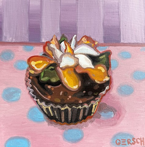 Chocolate with Yellow Flower