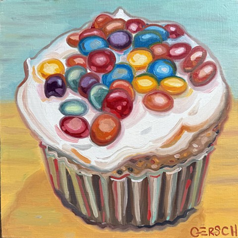 Vannilla with m&ms