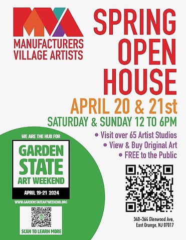 Garden State Art Weekend - April 19-21, 2024