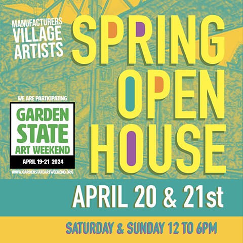 Visit my Studio at Open House - Manufacturers Village April 2024