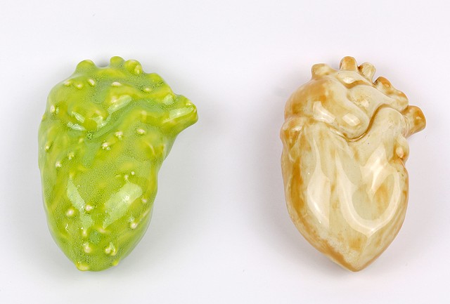 Slip Cast Hearts