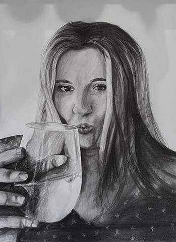 Sippin Self portrait