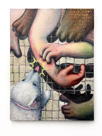 One day, not today, I think I will let her lick each birthmark off of me