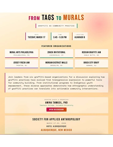 More Workshops, Presentations, Lectures, etcetera...