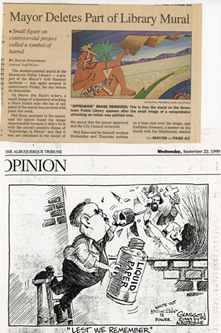 Albuquerque Mural Controversy 1999
