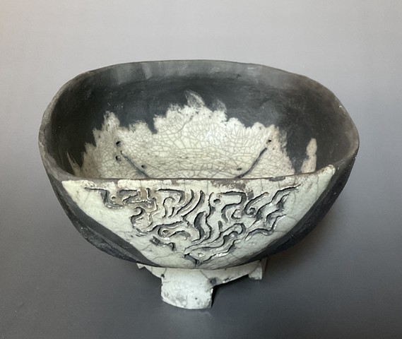 Raku bowl