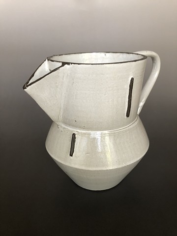 large modern pitcher