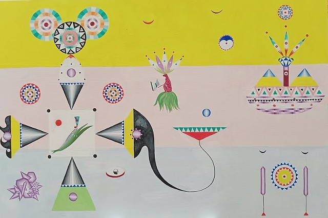 Mab with Queen Nymphalin and Monkey Scribe