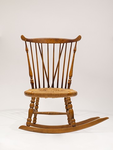 Disoriented rocking chair