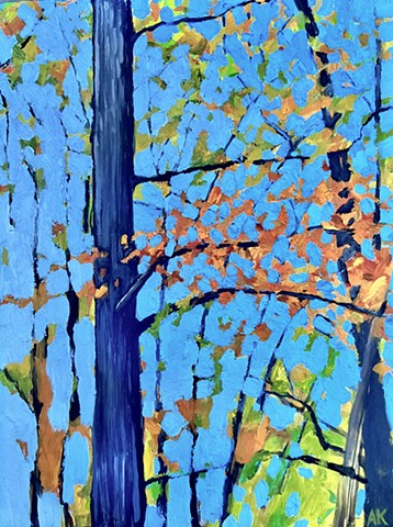 Late Fall Oaks