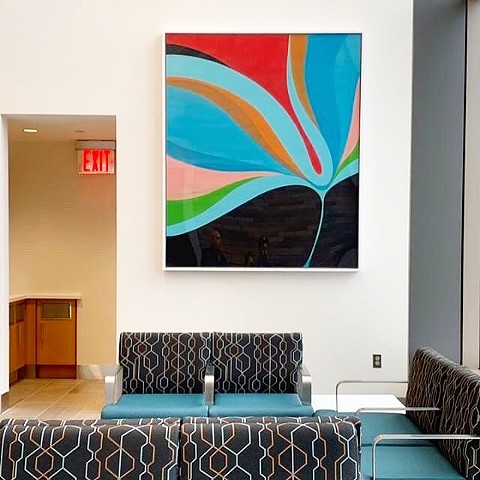 Installation WINK  Lobby NYU LANGONE