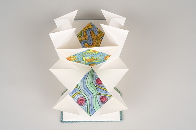 Small Turkish Style Folded Book