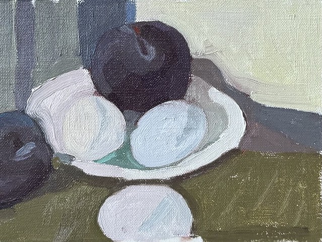 Plum and Eggs