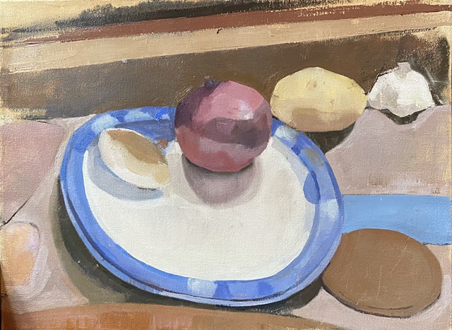 Onion, Shell, and Potato