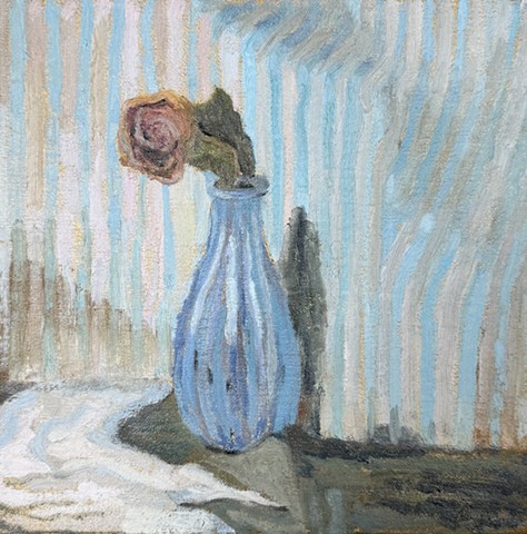 Dried Flower and Stripes