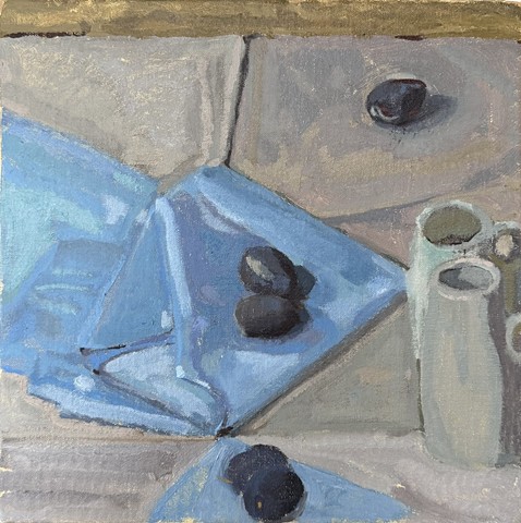 Isolated Plum