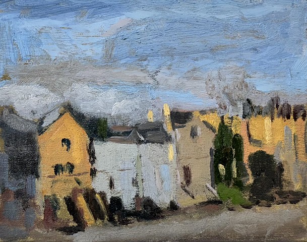 London in the Glow of Sunset