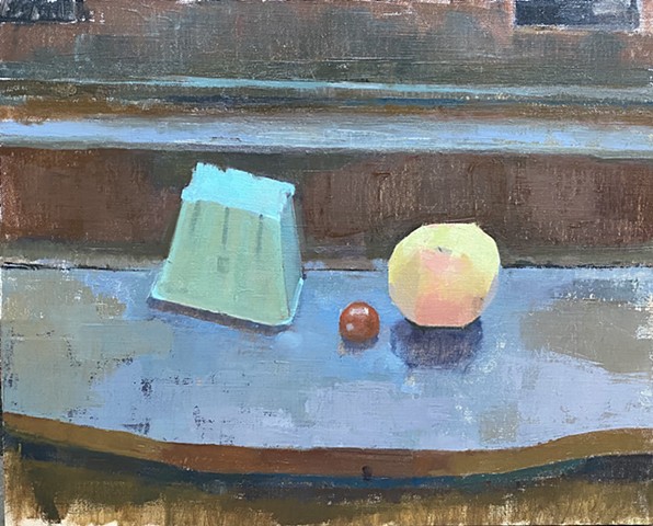 Carton and Apple