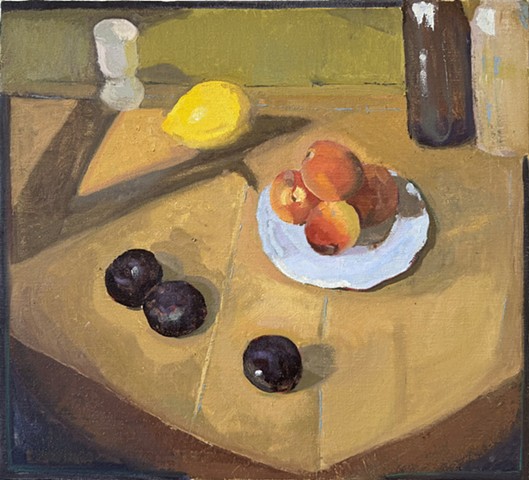 Turkish Plums and Italian Peaches