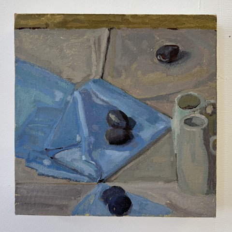 Isolated Plum