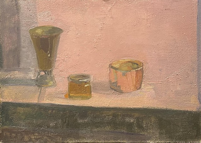 Kiddish Cup and Honey Jar