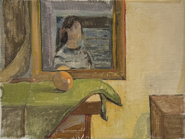 Self Portrait With Egg