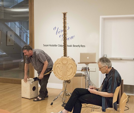 Demonstrating Cajon and Kora