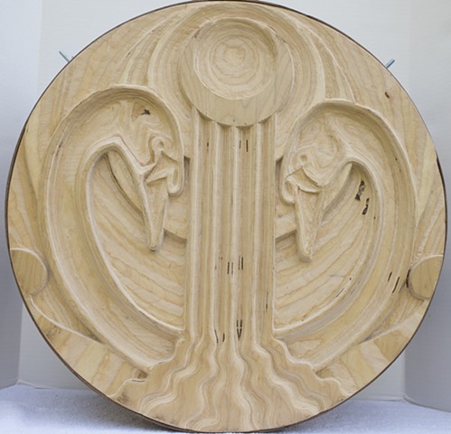 Kora Resonator "Lire Swans"