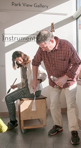 Cajon Demo With Brushes