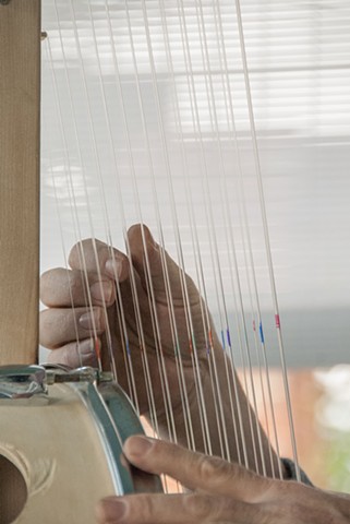 Kora Strings Closeup