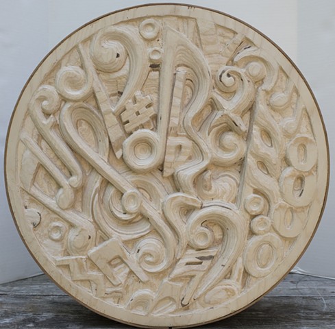 Kora Resonator "Music Symbols"