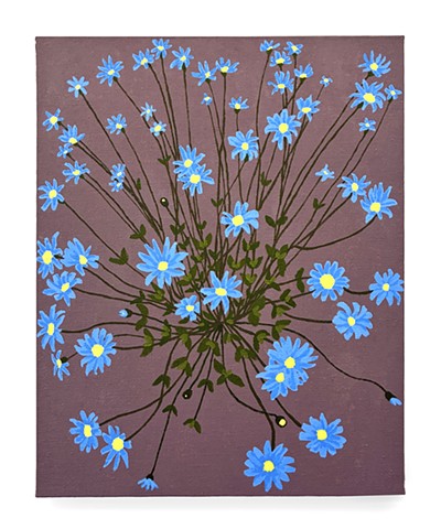 Blue Daisies