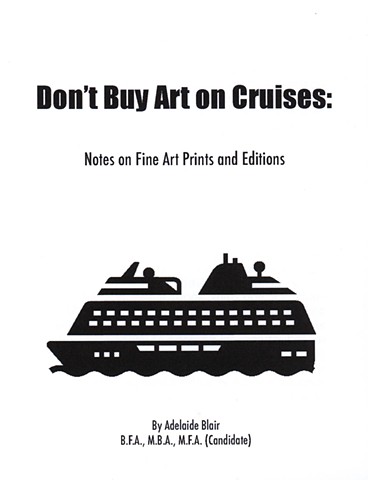 Object 8b: Don't Buy Art on Cruises