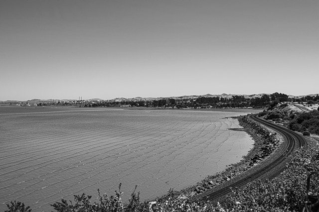 Train Tracks and Refinery, Bay Trail, Pinole