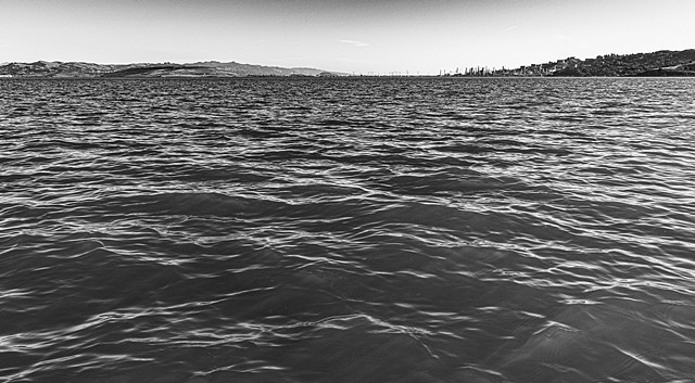 Waterscape (Garbage Mountain and Refinery, Richmond, CA)