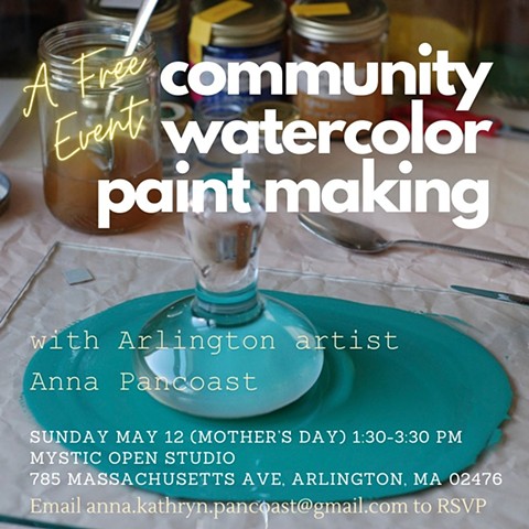 Community Watercolor Paint Making