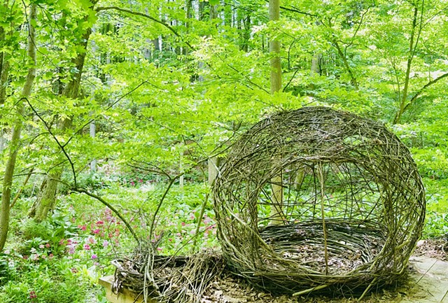 Sphere in spring 