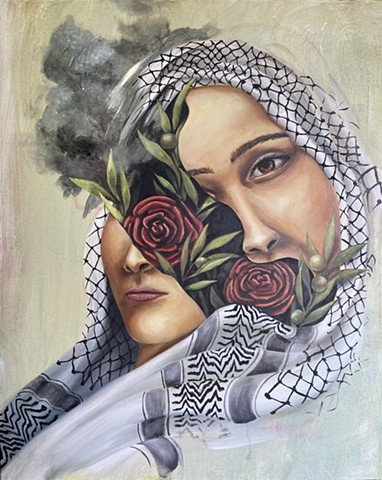 The Woman In The Keffiyeh (2024)