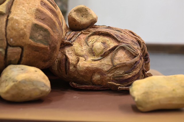 I Went Out West and Met A Purple Horse (Detail)